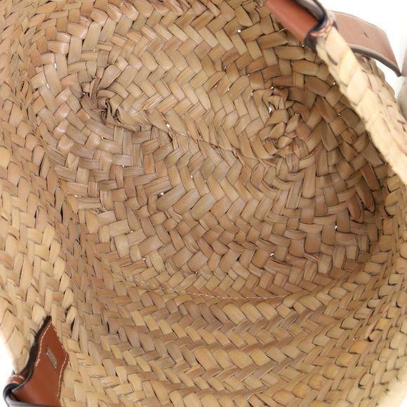 Loewe Basket Tote Raffia Small Brown - Picture 6 of 8